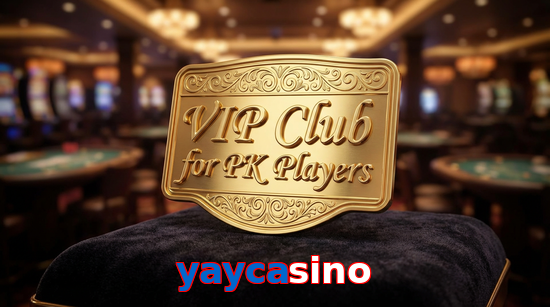 Main screen of Yaycasino vip page for PK players